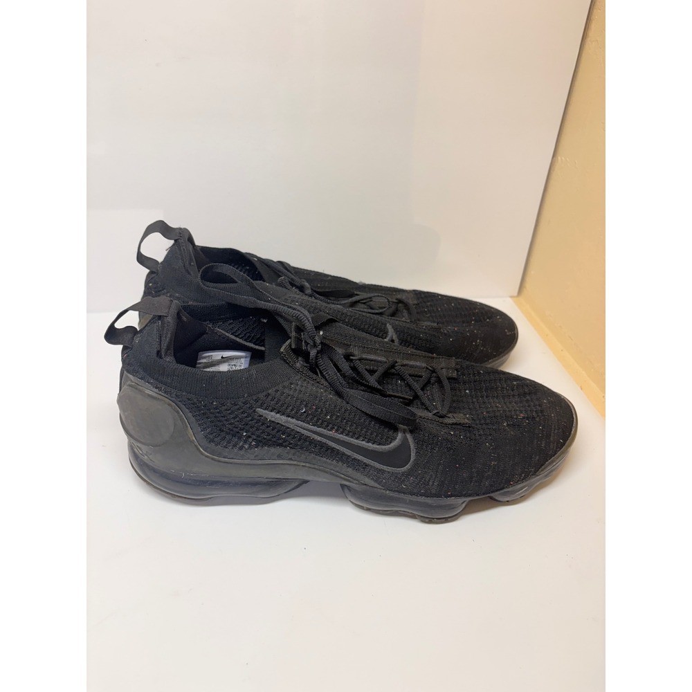 Nike Air VaporMax 2021 FlyKnit Mens 13 Black Anthracite DH4084-001 Running Shoes